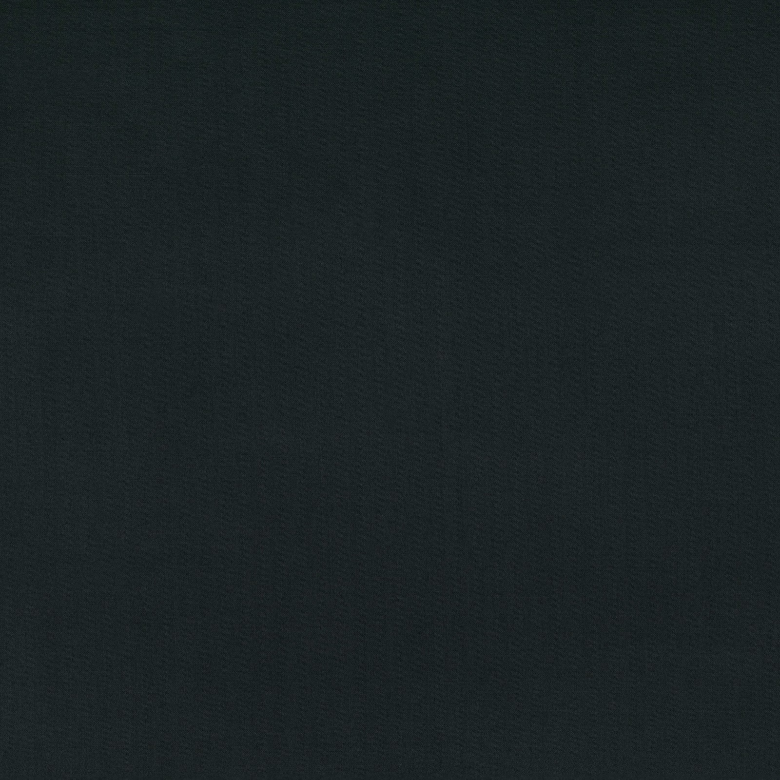 Deep charcoal-black textile swatch showing a subtle, close-woven texture