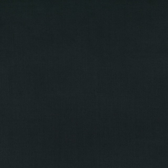 Deep charcoal-black textile swatch showing a subtle, close-woven texture