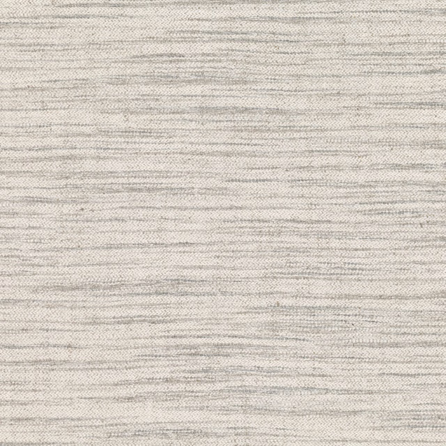 Pale silver-grey fabric with fine irregular horizontal striations and tactile woven texture