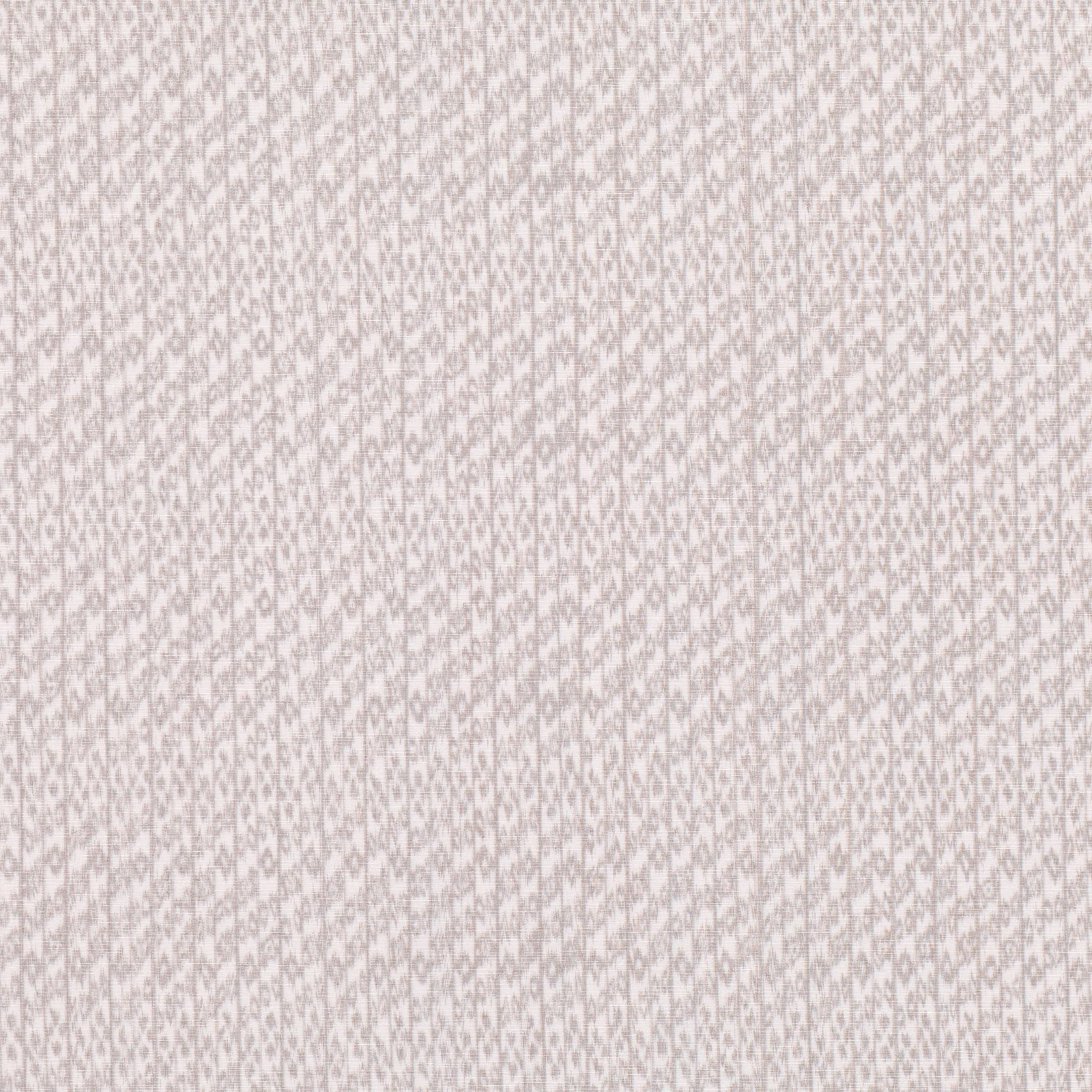 Pale natural beige fabric with fine broken vertical motifs and a softly textured weave