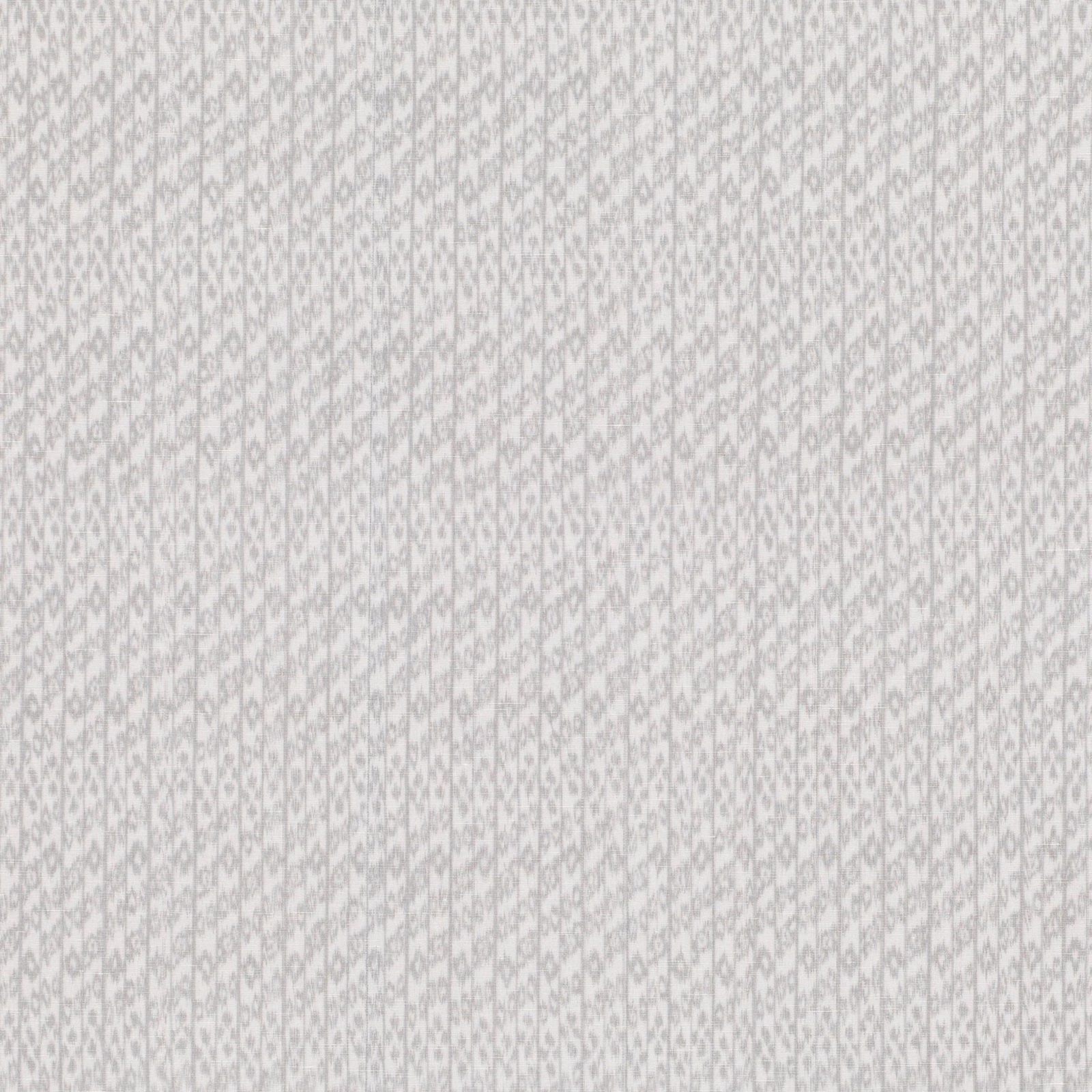 Pale silver-grey textile with tiny vertical geometric motifs and a lightly textured surface