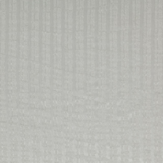Pale greyed green woven fabric with subtle vertical striations and tonal flecks