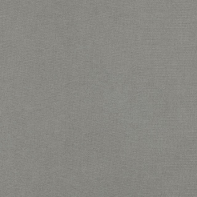 Close view of muted grey-taupe plain weave with subtle fine surface texture