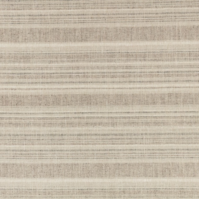Pale greige woven fabric with layered horizontal striations and softly varied texture