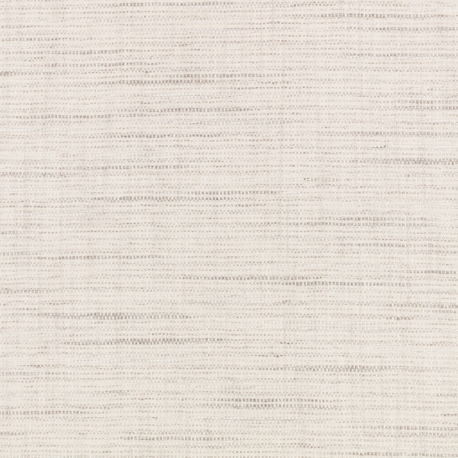 Pale mist-grey woven swatch with fine horizontal slub texture and soft tonal variation