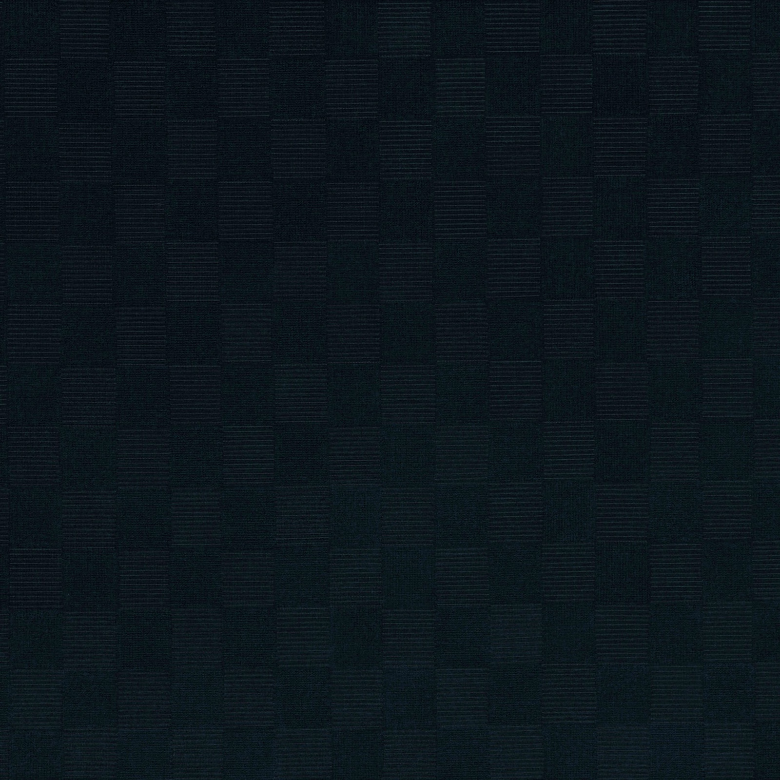 Deep ink-blue woven fabric with a subtle near-black checked grid texture