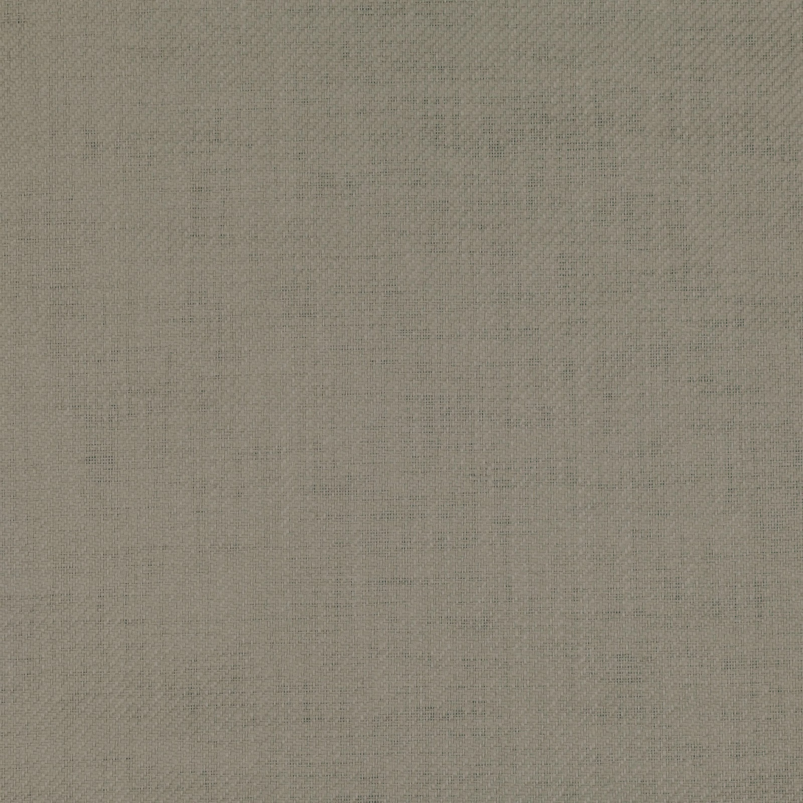 Close-up of muted olive-grey wallpaper with a fine crosshatched woven texture