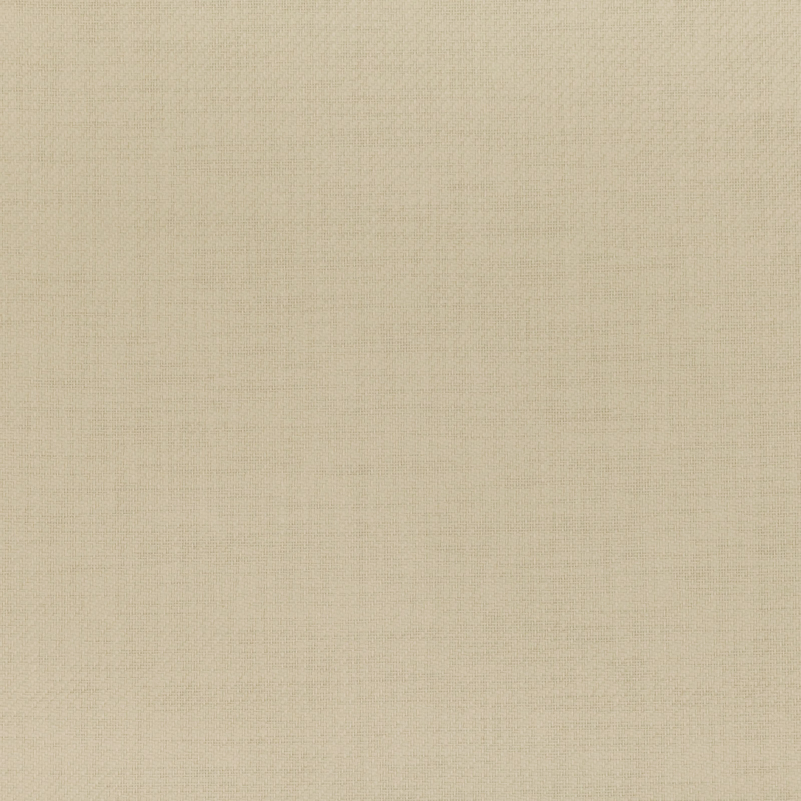 Pale putty-beige wallpaper with a subtle woven crosshatch texture