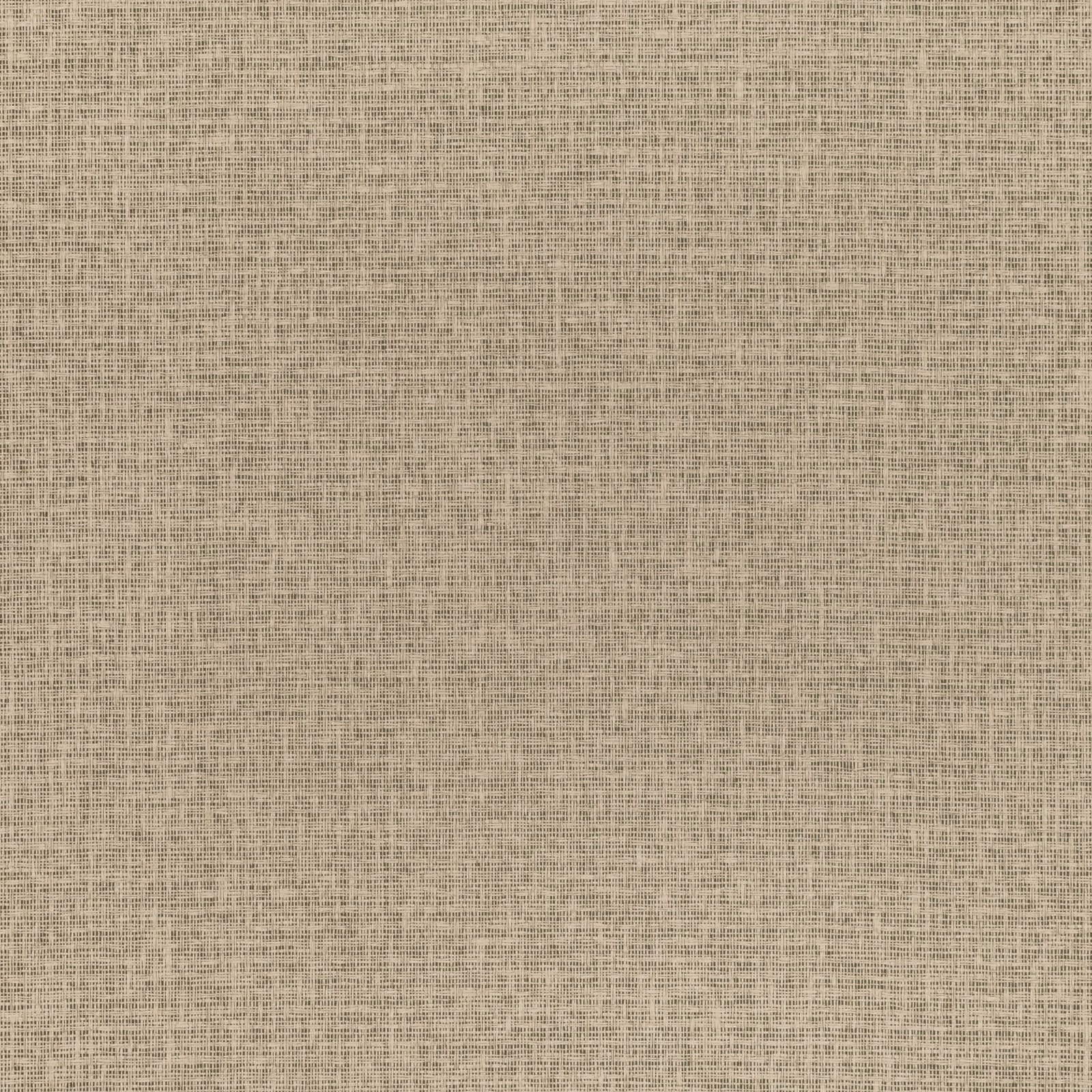 Close-up of warm taupe-beige wallpaper with a fine, tactile crosshatched texture