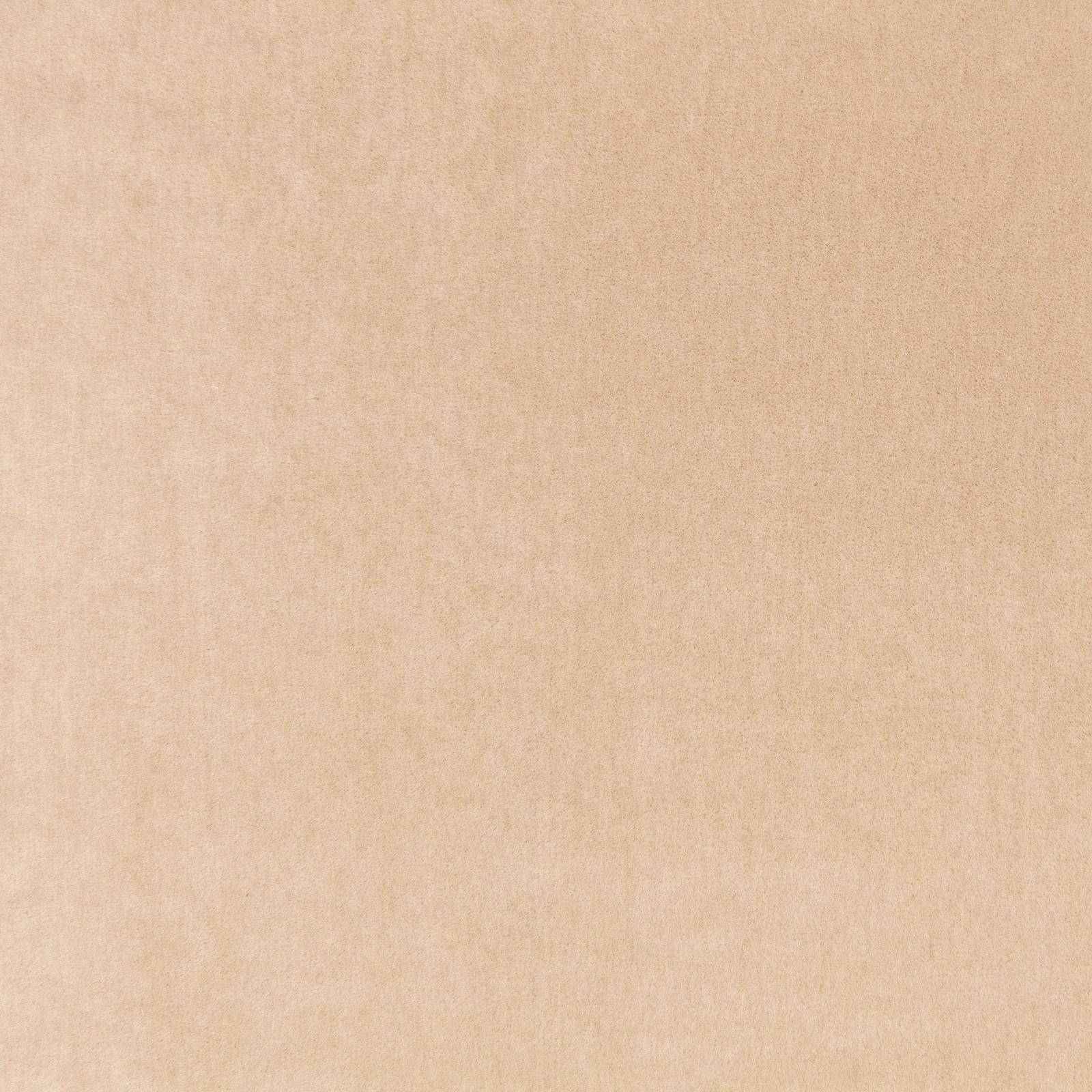Warm camel plush fabric with a softly mottled, short-pile surface