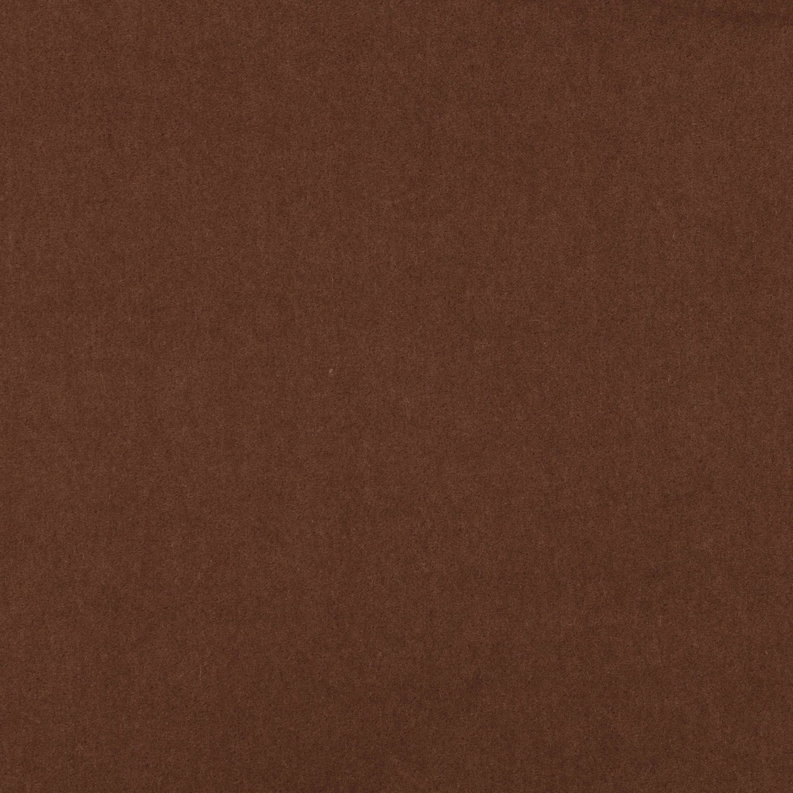 Warm carnelian-brown plush textile with a softly mottled, light-catching surface