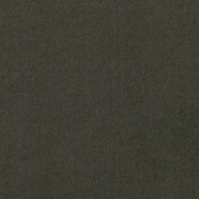 Dark gunmetal grey plush fabric with a subtle olive undertone and soft nap