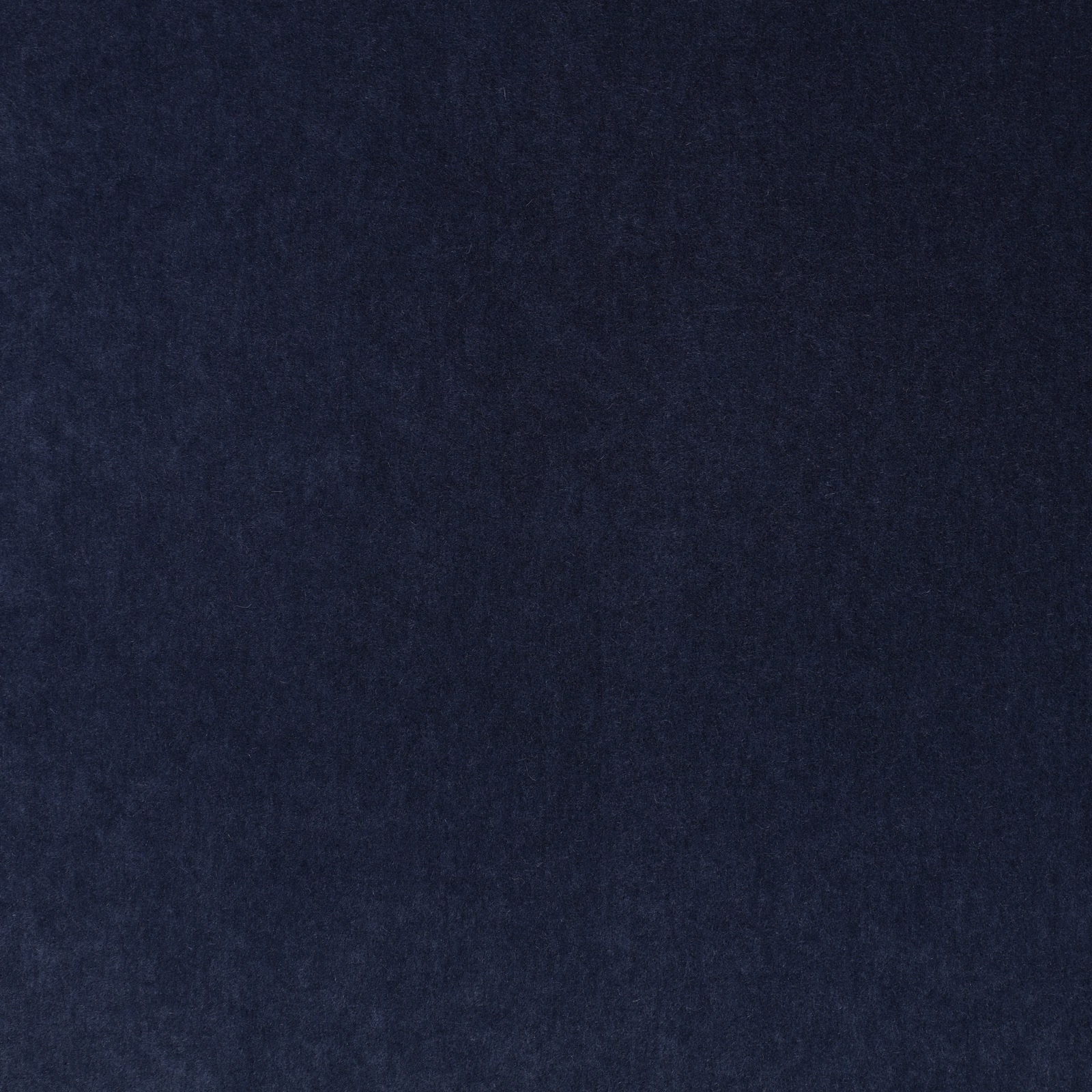 Deep lapis-blue plush surface with subtle nap variation and shadowy depth
