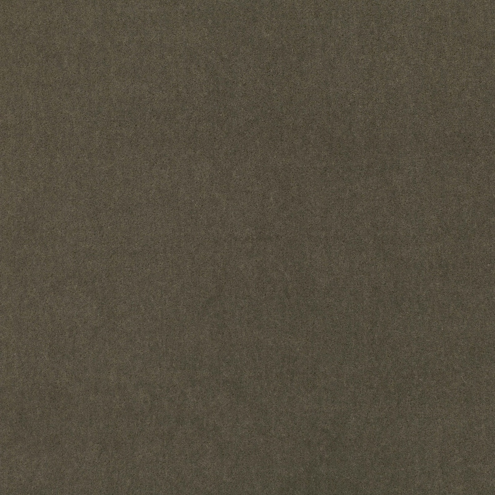Deep moss-olive plush textile with a softly brushed, subtly mottled surface