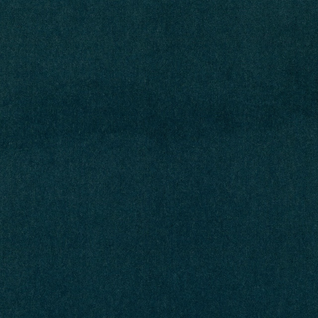 Deep ottanio blue-green plush nap with a softly shaded, velvety surface