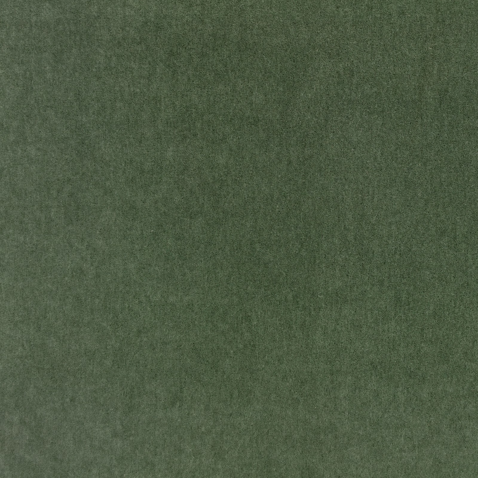 Deep moss-green plush textile with a softly mottled, light-catching nap