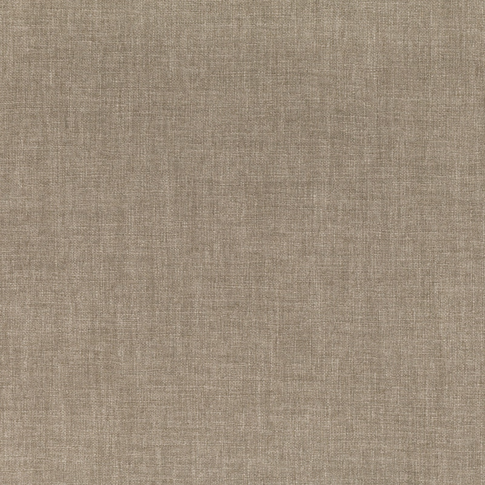 Warm taupe Veldt Brush fabric showing a fine, subtly slubbed crosshatch weave