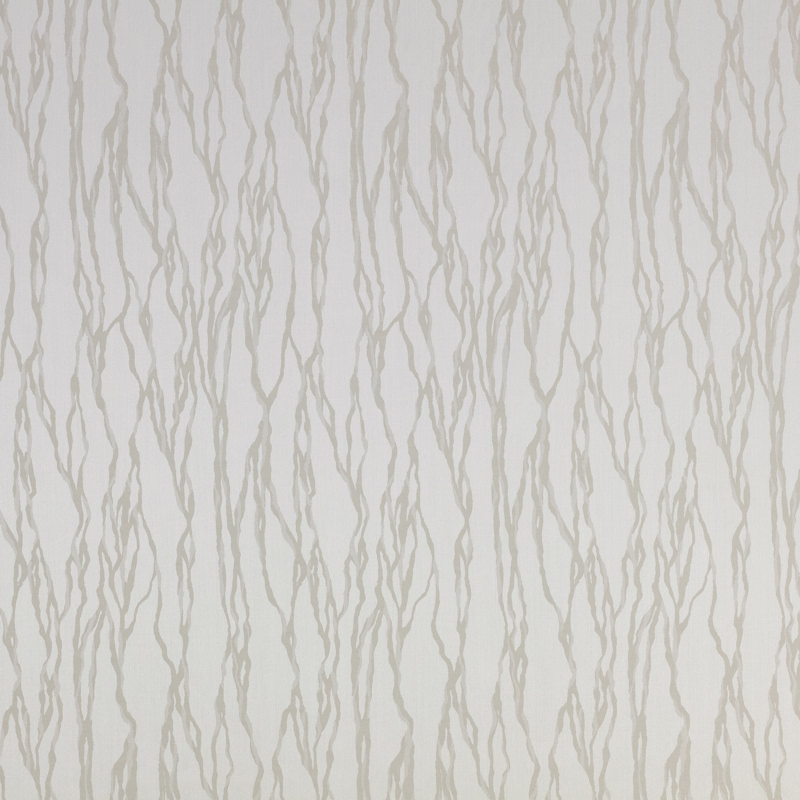 Pale silvery-grey textile with slender irregular vertical lines and a softly textured surface