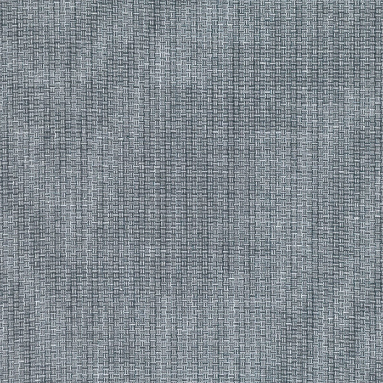 Muted indigo blue-grey fabric with a fine tonal crosshatch weave