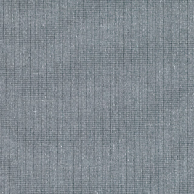 Muted indigo blue-grey fabric with a fine tonal crosshatch weave