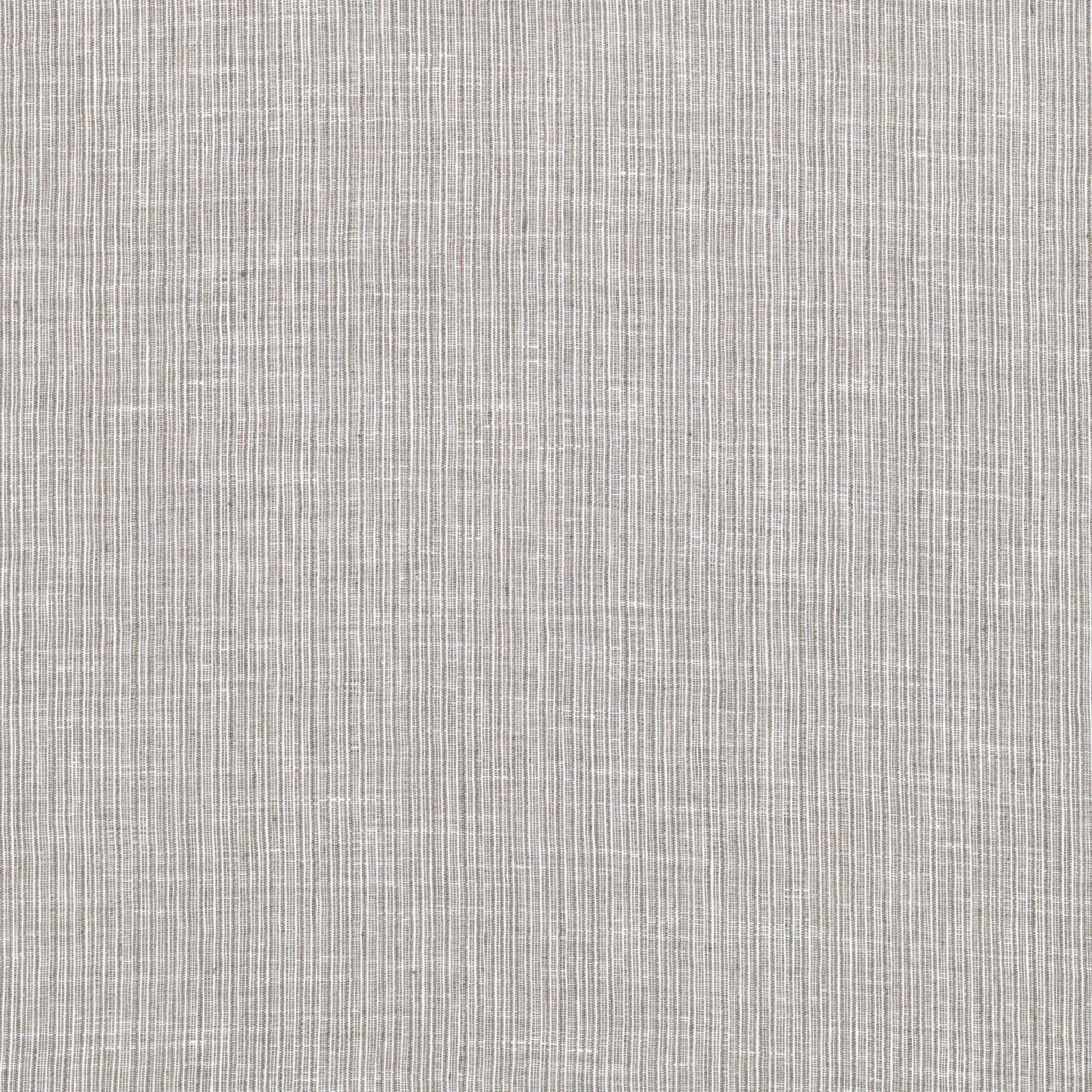 Pale grey Shibu textile with fine vertical striations and softly textured weave