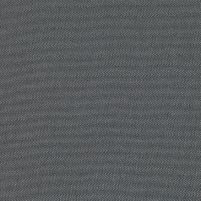 Close-up of deep carbon blue-grey plain weave with fine interlaced texture