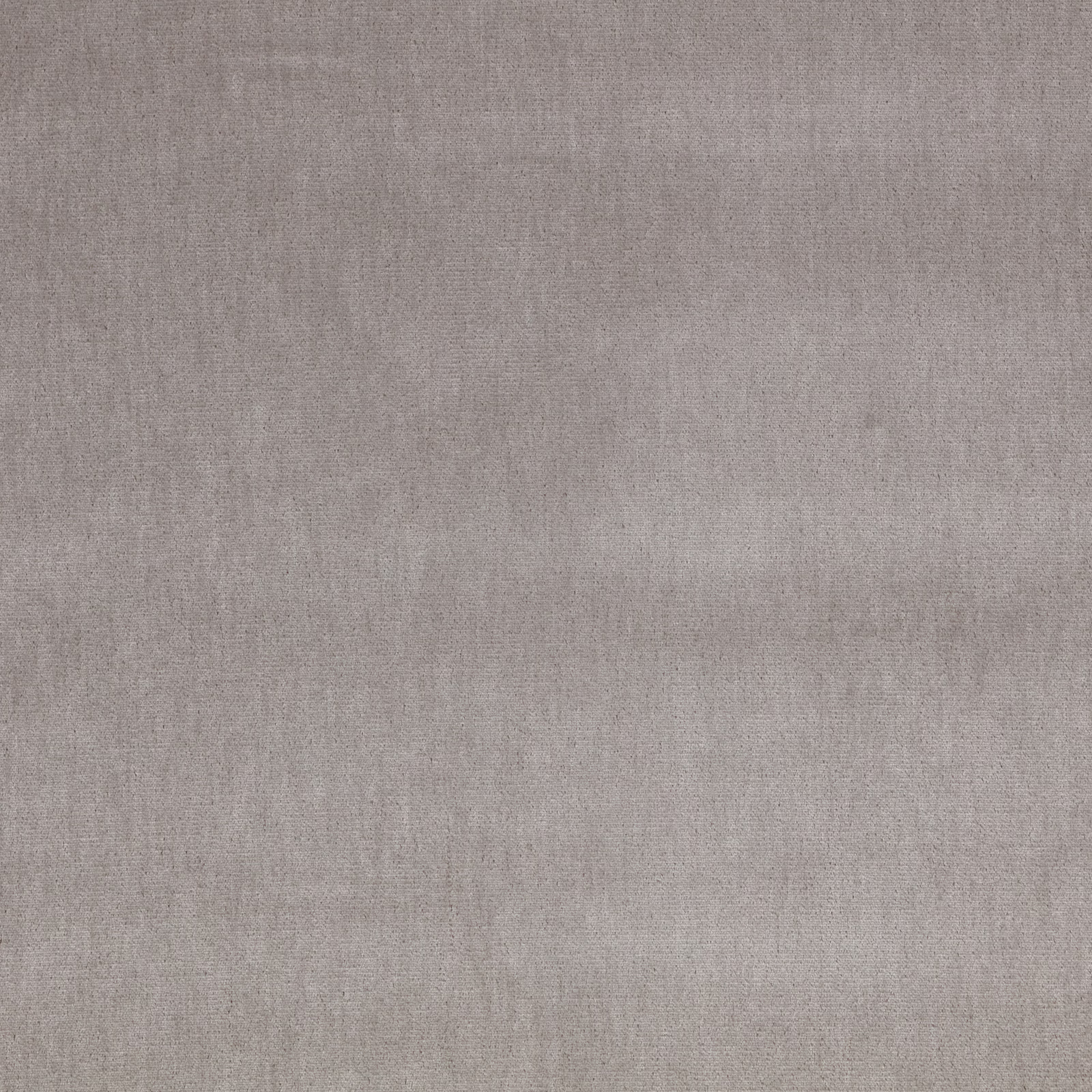 Close-up of soft silvery taupe fabric with a fine plain woven texture
