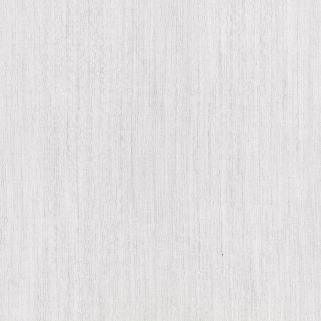 Pale grey mist fabric with fine, irregular vertical striations and a softly textured weave