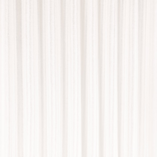 Near-white ivory fabric with soft vertical striations and a brushed surface
