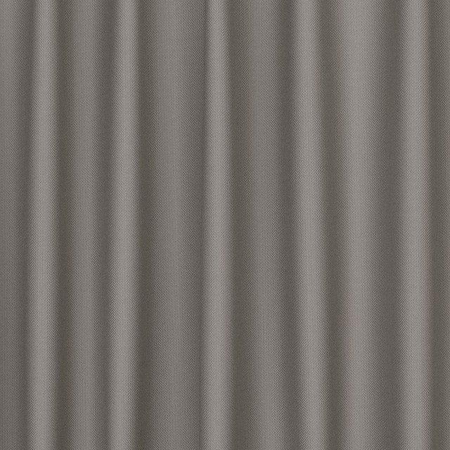 Gunmetal grey woven swatch with fine vertical ribs and softly shifting light