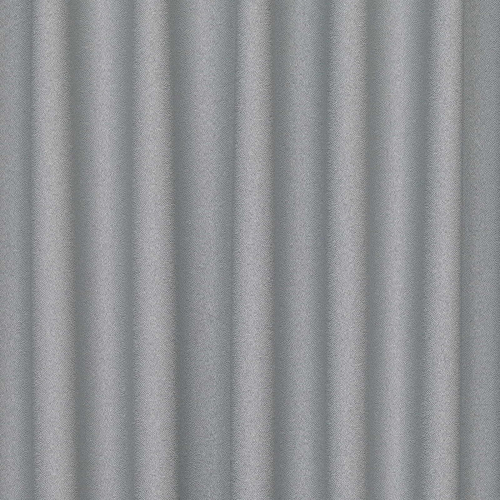 Cool blue-grey vertically striped fabric with soft sheen and fine woven texture