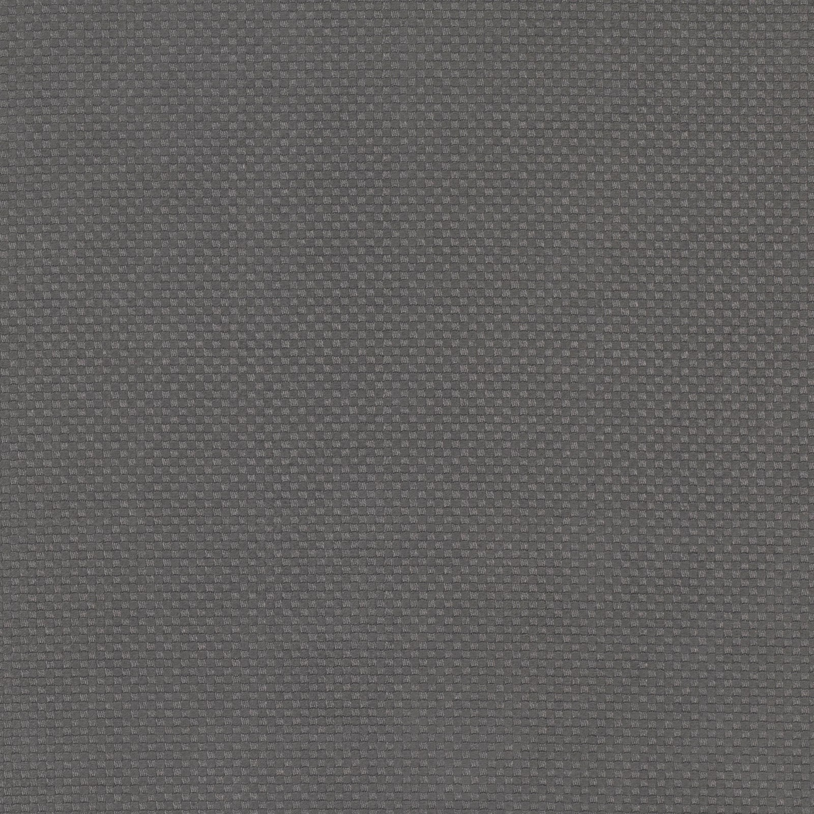 Close view of cool anthracite-grey fabric with a tiny textured weave