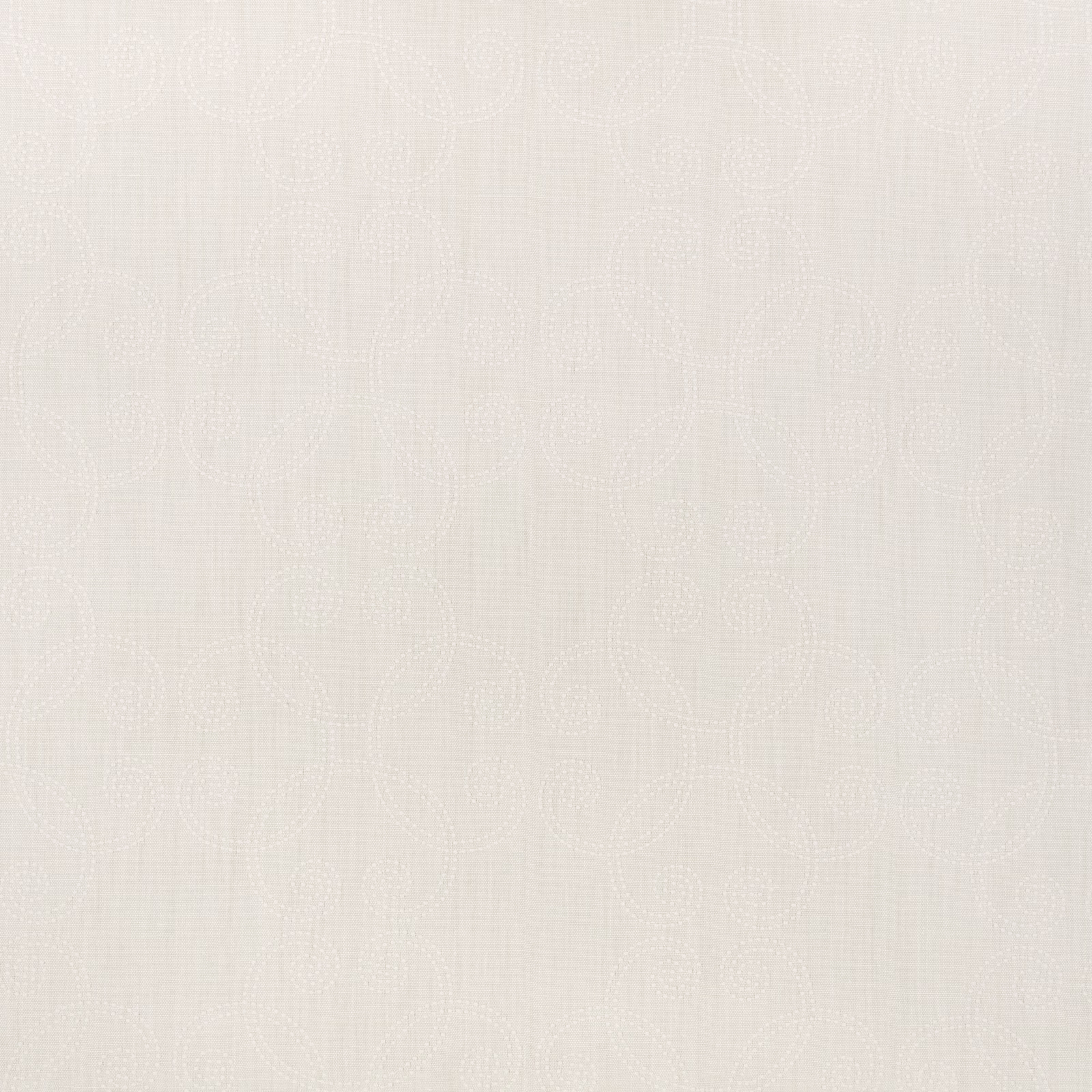 Antique ivory fabric with subtle rounded cartouche motifs and fine vertical texture