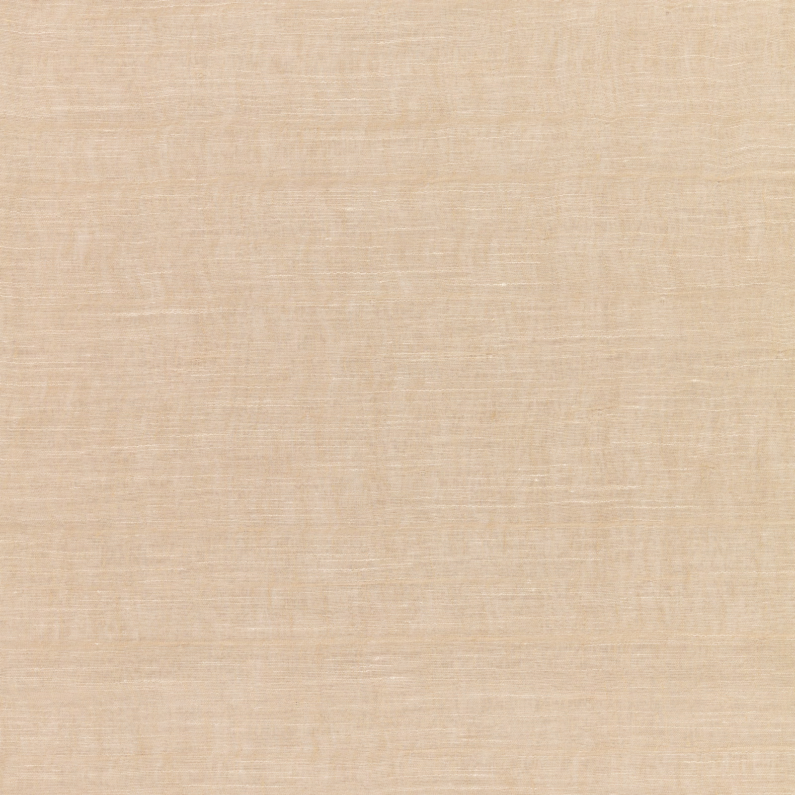 Pale warm oatmeal sheer with fine irregular horizontal and vertical woven striations
