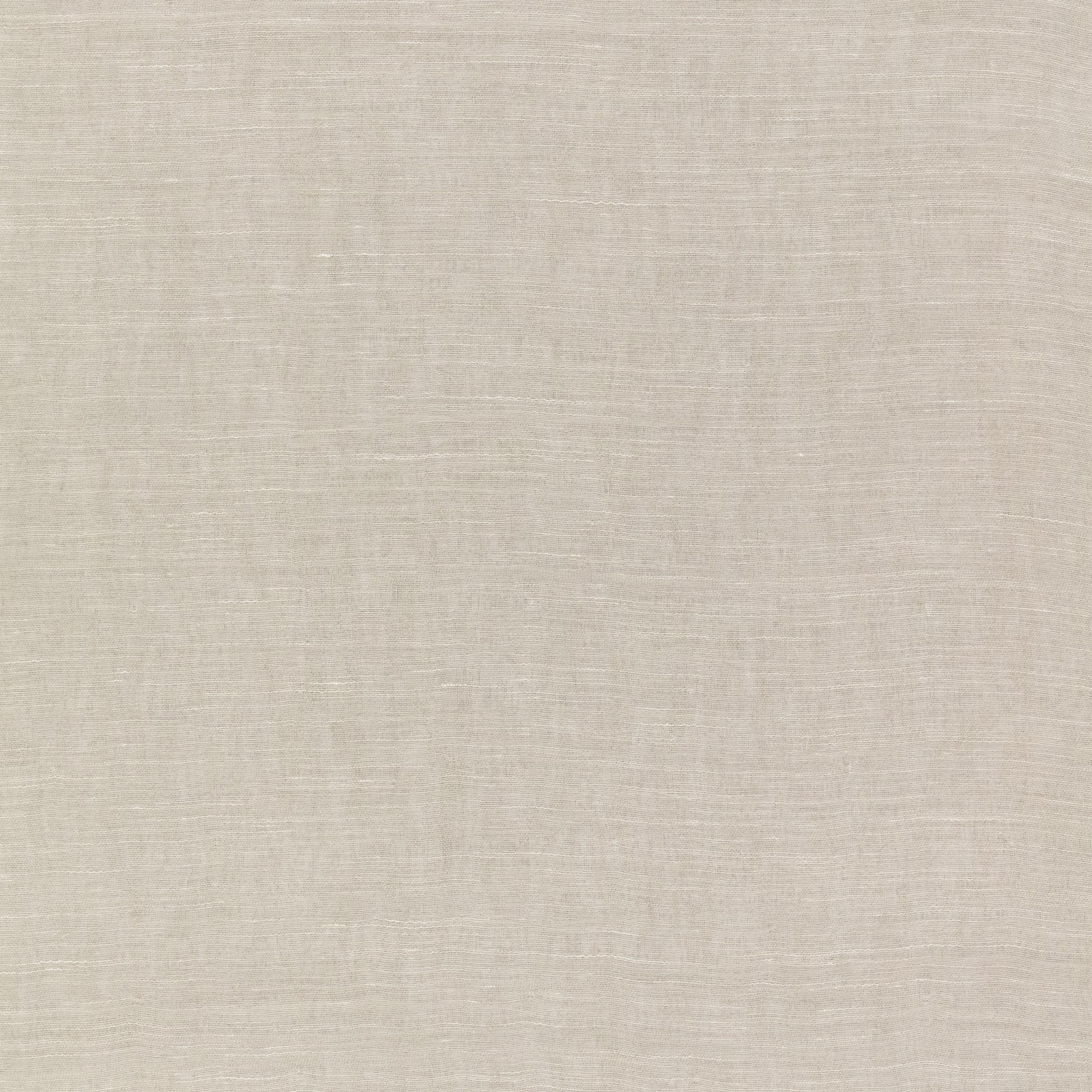 Pale grey mist sheer with fine horizontal slub texture and soft tonal variation