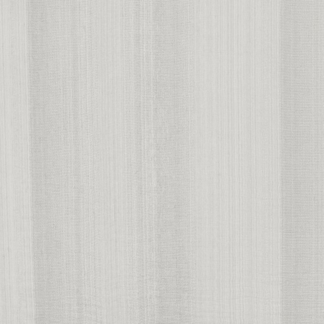 Pale chalk-grey sheer fabric with fine vertical woven striations and subtle translucent texture