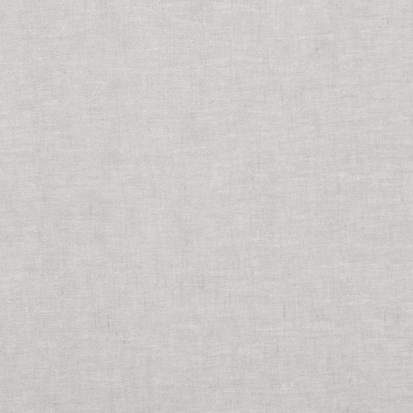 Close view of cool misty grey fabric with a fine, softly slubbed weave