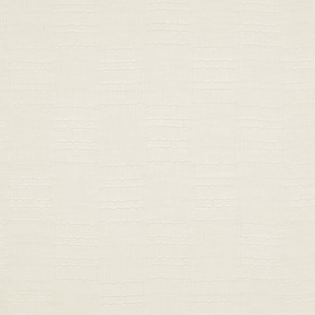 Pale vellum-cream sheer with a faint irregular horizontal and vertical weave.