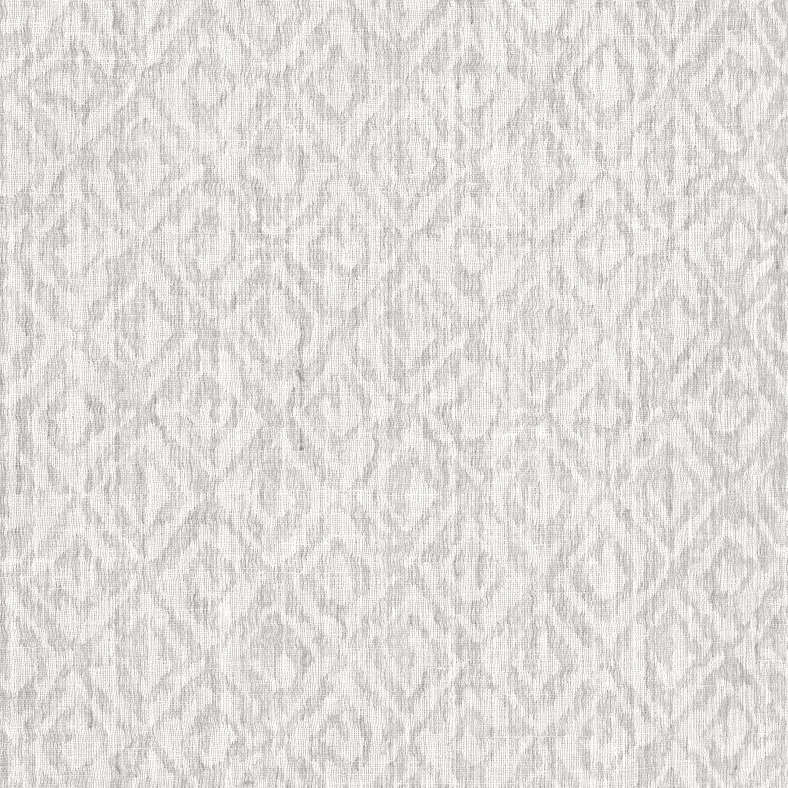 Pale Swedish grey sheer with fine vertical striations and softly mottled weave