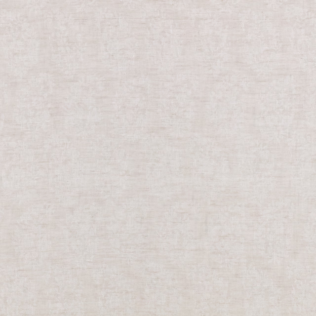 Pale natural ivory sheer fabric with subtle cloudy striations and a softly textured surface