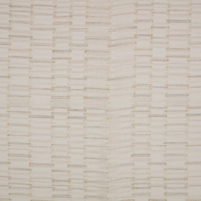 Pale vellum cream sheer with an irregular woven grid and fine slub texture