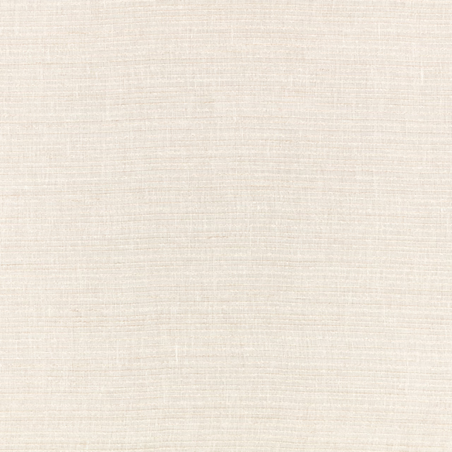 Warm ivory sheer with delicate horizontal striations and a fine woven texture