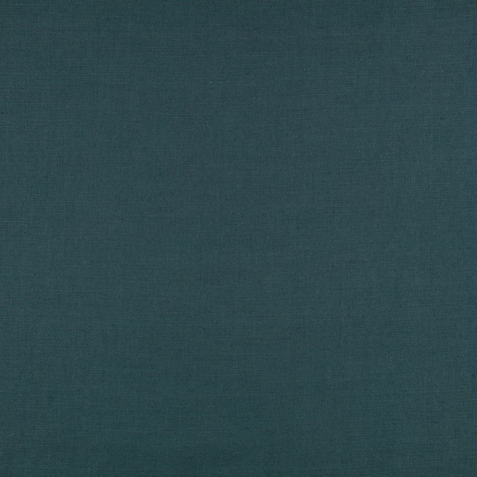 Deep blue-teal plain-weave fabric with subtle tonal texture and a matte finish