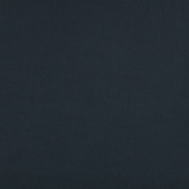Deep blue-black plain weave with subtle vertical and horizontal texture
