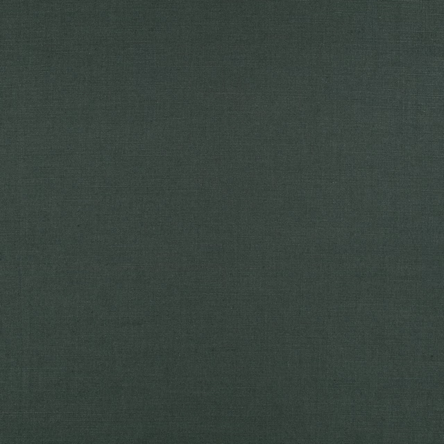 Close view of dark olive-grey plain weave with fine tonal texture
