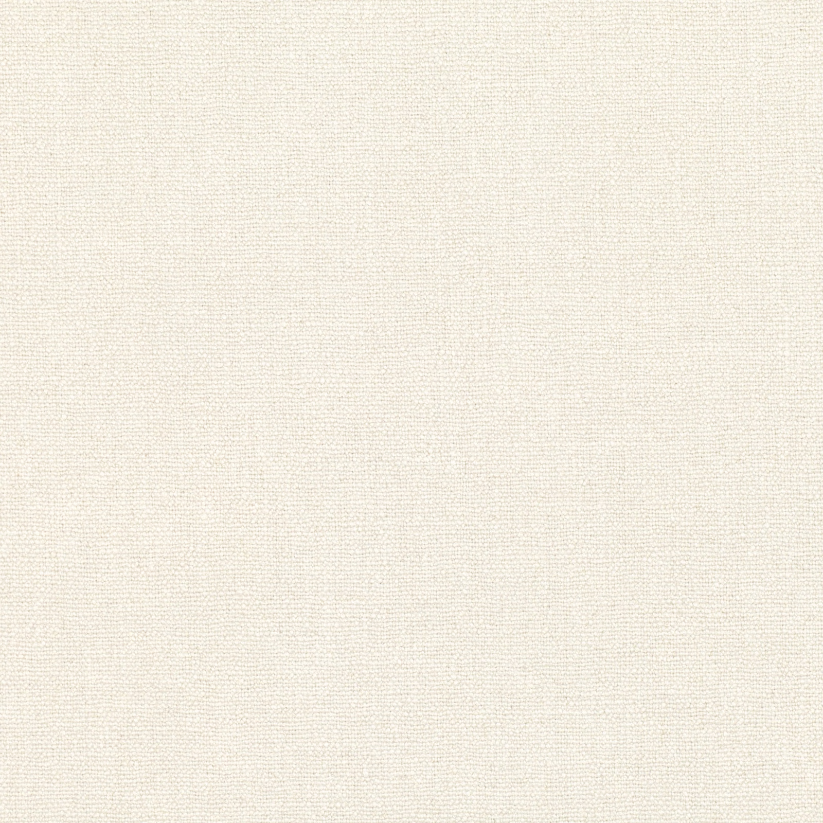 Close view of fine ivory-white plain weave with a softly slubbed surface