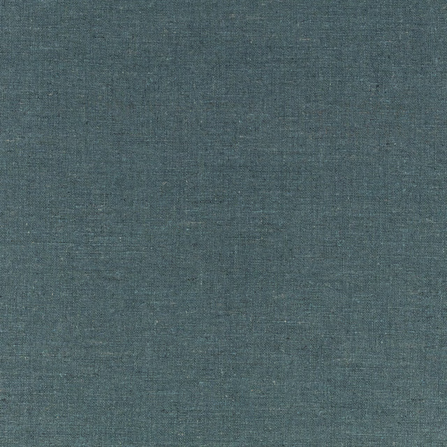 M649 Abyss deep blue-green plain weave showing subtle crosshatch texture