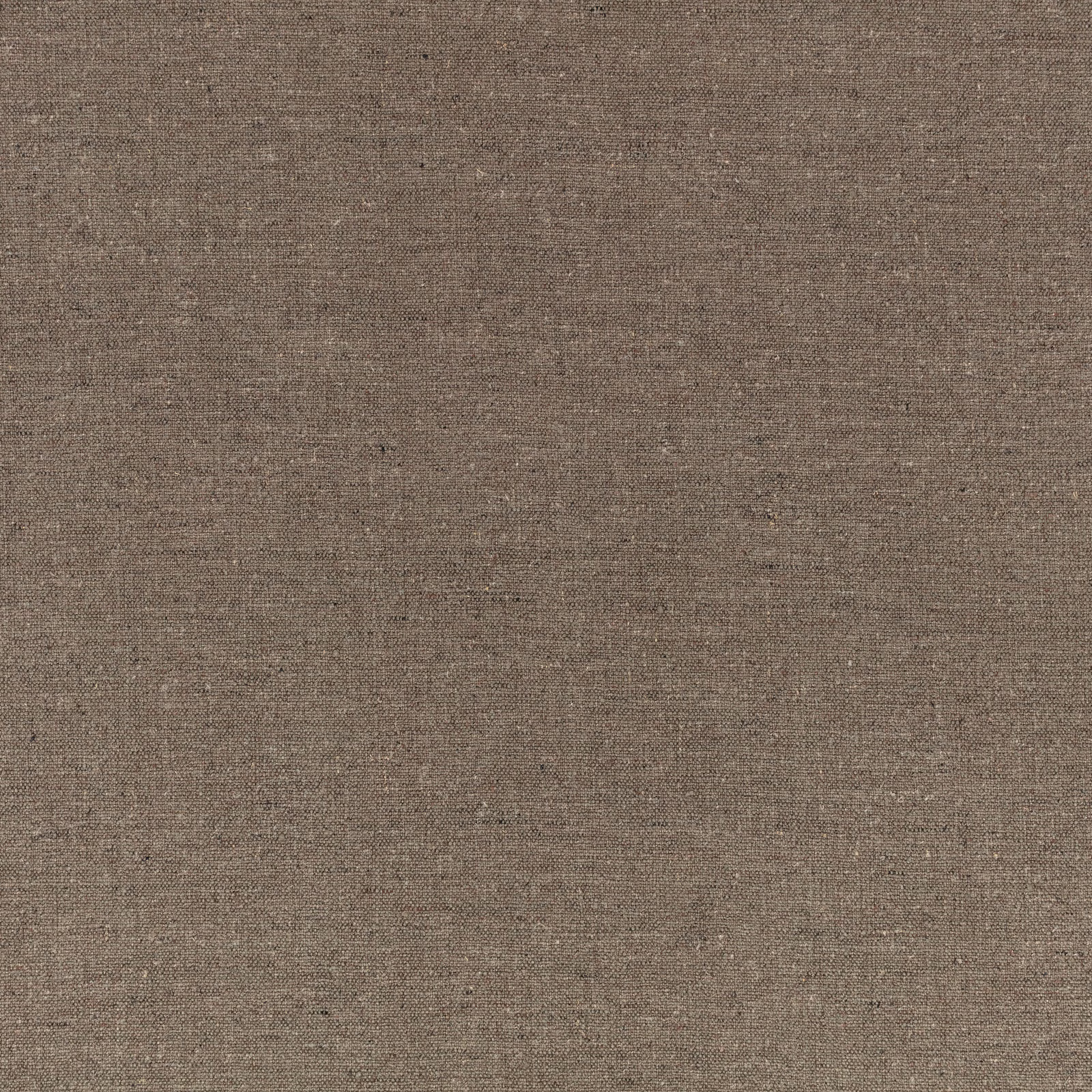 Warm chestnut-brown plain weave with a finely mottled, subtly slubbed surface