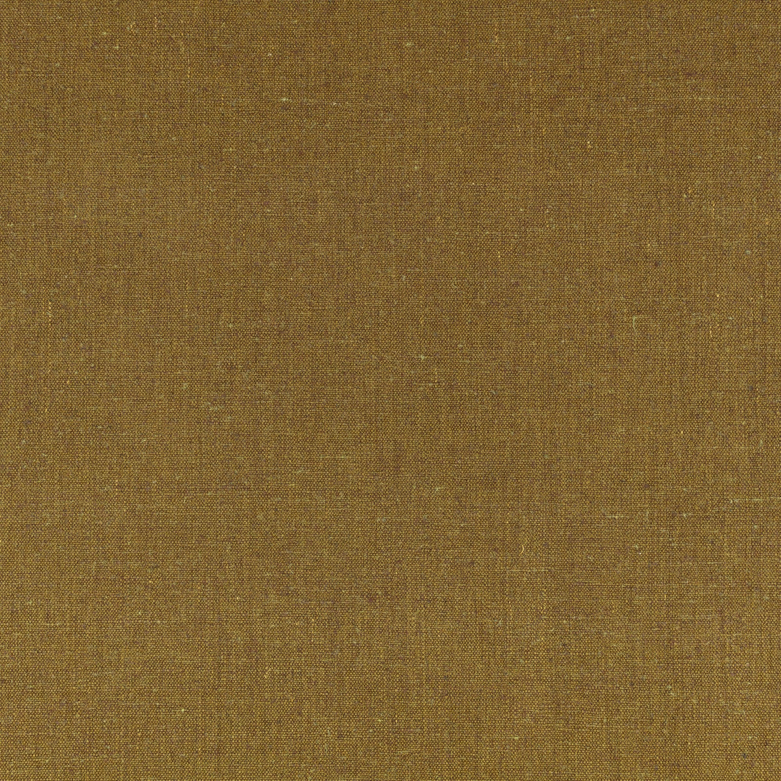Warm ochre-brown plain weave with subtle slub and fine tonal variation