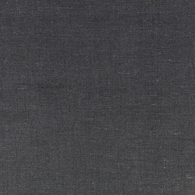 Dark charcoal ink-blue fabric with a fine, subtly flecked plain weave